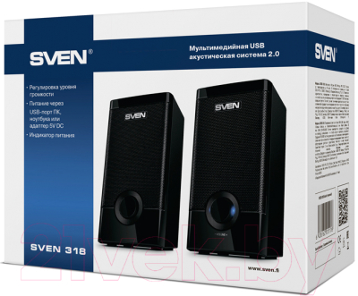 Мультимедиа акустика Sven 318