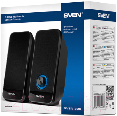 Мультимедиа акустика Sven 320