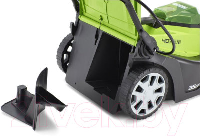 Газонокосилка электрическая Greenworks G40LM35