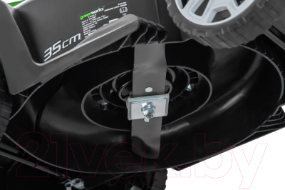 Газонокосилка электрическая Greenworks G40LM35K2