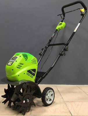 Миникультиватор аккумуляторный Greenworks G40TL