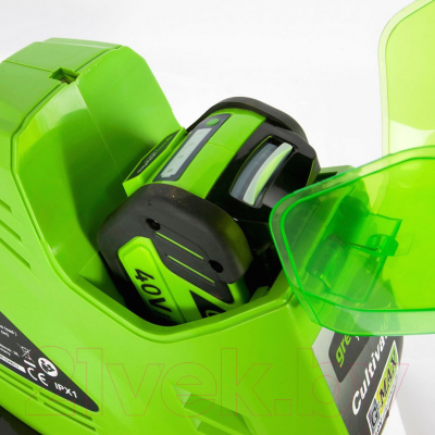 Миникультиватор аккумуляторный Greenworks G40TL