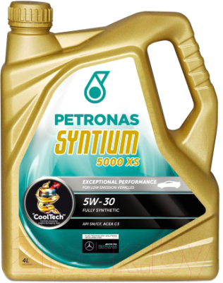 Моторное масло Petronas Syntium Syntium 5000 XS 5W30 70130M12EU/18145019/70660M12EU - фото