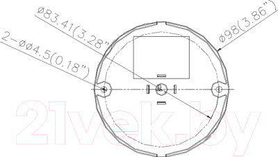 Аналоговая камера HiWatch DS-T101