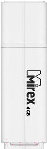 USB flash накопитель Mirex Line White 4GB (13600-FMULWH04) - фото