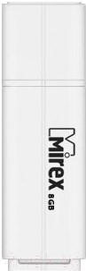 Usb flash накопитель Mirex Line White 8GB (13600-FMULWH08) - фото