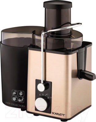 Соковыжималка электрическая Scarlett SC-JE50S35 (белое золото) - фото