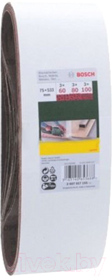 Набор шлифлент Bosch 2.607.017.155 - фото