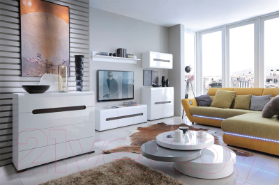 Прикроватная тумба Black Red White Azteca S205-KOM2S/4/5