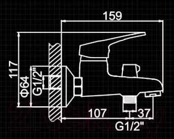 Смеситель Ledeme L3013