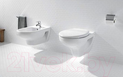 Унитаз подвесной Roca Laura 734630300R + ZRU8013920