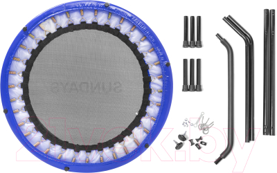 Батут для джампинга Sundays D101 (с ручкой, синий)