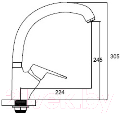 Смеситель Ledeme L5940