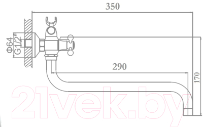 Смеситель Loffrey LF82308
