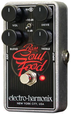 Педаль басовая Electro-Harmonix Bass Soul Food Overdrive