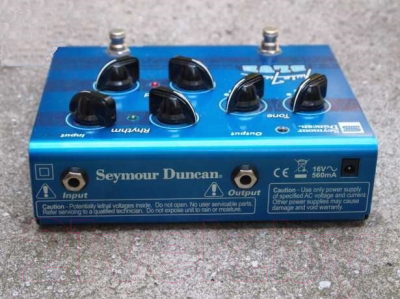 Педаль электрогитарная Seymour Duncan SFX-11 Twin Tube Blue