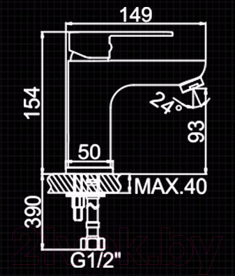 Смеситель Ledeme L1010