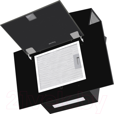 Вытяжка наклонная Weissgauff Sigma 60 PB BL