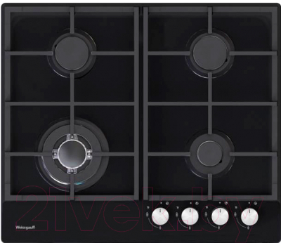 Газовая варочная панель Weissgauff HGG641BV - фото