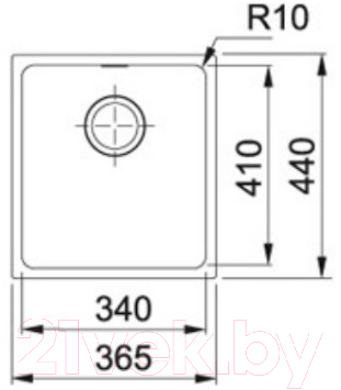 Мойка кухонная Franke Sirius SID 110-34