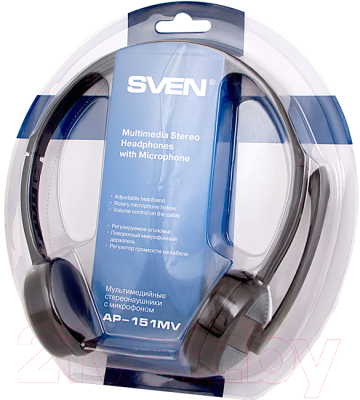 Наушники-гарнитура Sven AP-151MV