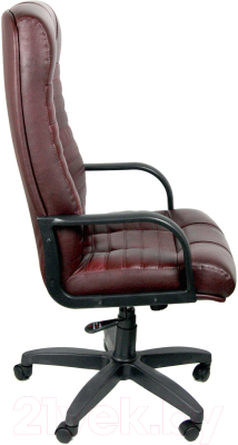 Кресло офисное Деловая обстановка Атлант Стандарт кожа люкс