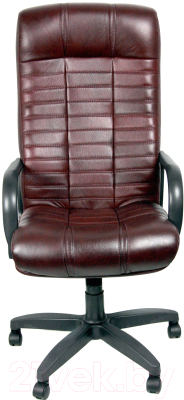 Кресло офисное Деловая обстановка Атлант Стандарт кожа люкс