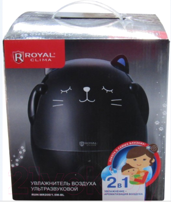Ультразвуковой увлажнитель воздуха Royal Clima Мурррзио RUH-MR200/1.5M-BL