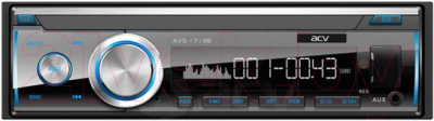 Бездисковая автомагнитола ACV AVS-1719B - фото