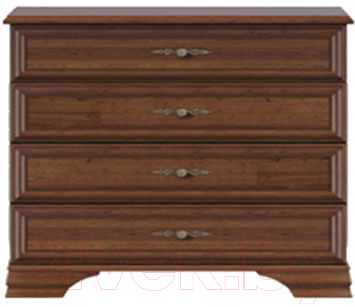 Комод Black Red White Kentaki S320-KOM4S - фото