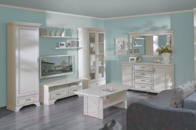 Журнальный столик Black Red White Kentaki S320-LAW