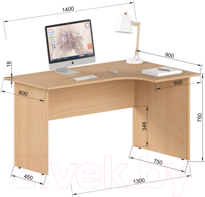 Письменный стол Славянская столица С-1-14