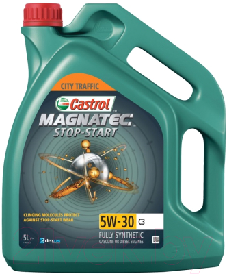 Моторное масло Castrol Magnatec Stop-Start 5W30 C3 / 15729A - фото
