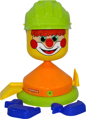 Набор игрушек для песочницы Полесье Строитель / 48462