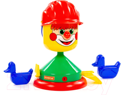 Набор игрушек для песочницы Полесье Строитель / 48462