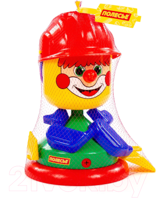 Набор игрушек для песочницы Полесье Строитель / 48462