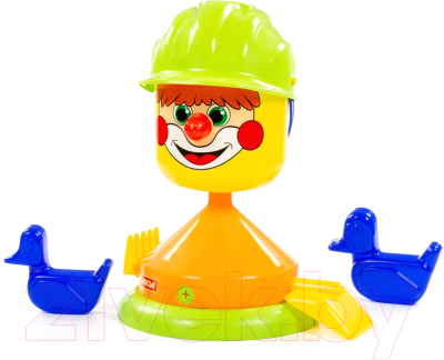 Набор игрушек для песочницы Полесье Строитель / 48462