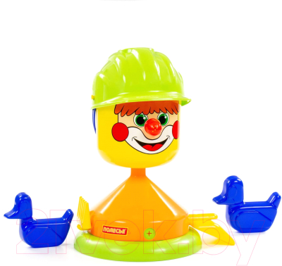 Набор игрушек для песочницы Полесье Строитель / 48462