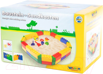 Конструктор Полесье Песочница / 41432 - фото