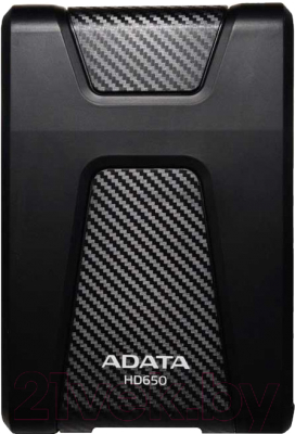 Внешний жесткий диск A-data DashDrive Durable HD650 2TB Black (AHD650-2TU31-CBK) - фото