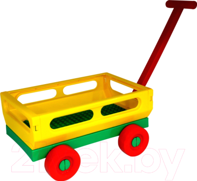 Тележка для песочницы Полесье №2 с ручкой / 44396 - фото