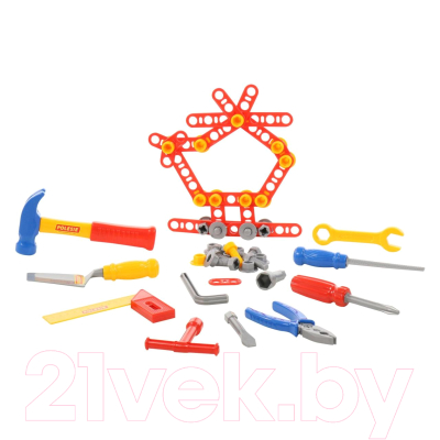 Набор инструментов игрушечный Полесье №4 / 47182