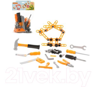 Набор инструментов игрушечный Полесье №4 / 47182