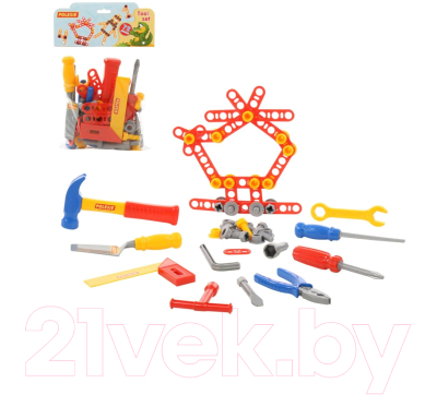 Набор инструментов игрушечный Полесье №4 / 47182