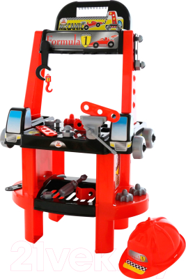 Набор инструментов игрушечный Полесье Механик-супер / 44693 - фото