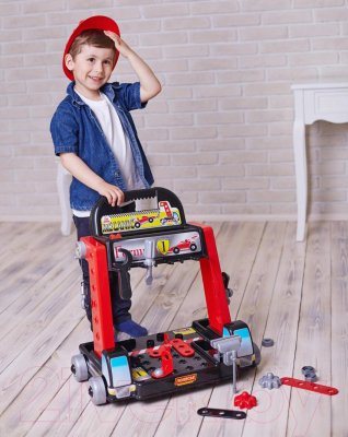 Набор инструментов игрушечный Полесье Механик-супер / 44693