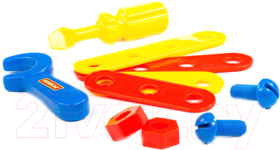 Набор инструментов игрушечный Полесье Механик / 56054 - фото