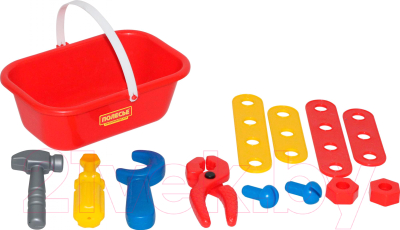 Набор инструментов игрушечный Полесье Механик / 56061 - фото