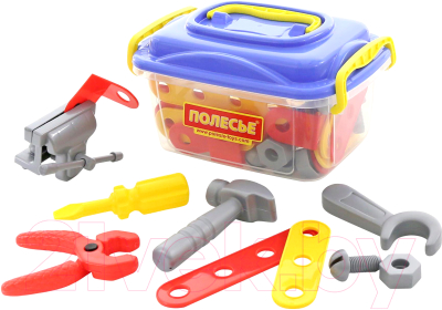Набор инструментов игрушечный Полесье Механик / 56610 - фото
