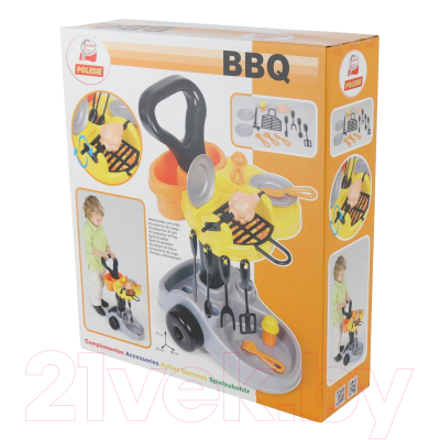 Гриль игрушечный Полесье Барбекю / 36605